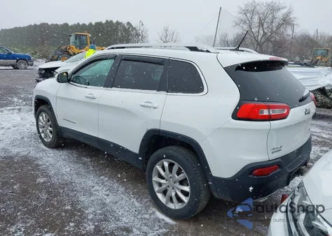 2015 Jeep Cherokee Limited из США, поврежденный, VIN 1C4PJMDS1FW509485